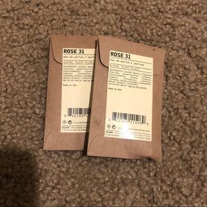 Le Labo fragrance samples